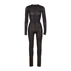 NWT SKIMS power mesh long sleeve catsuit
